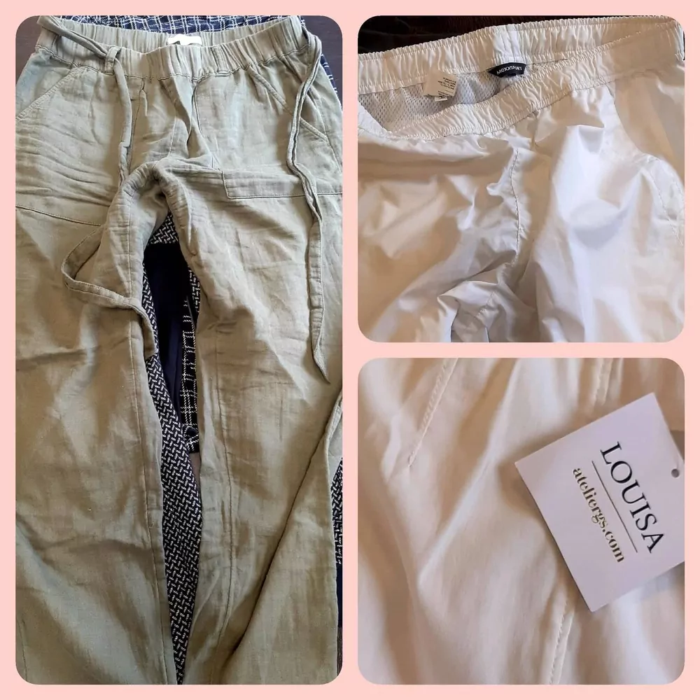 Balík 693, 4,7 kg, Dámské kalhoty, tepláky do gumy, 1 jak.+cream, 16 ks