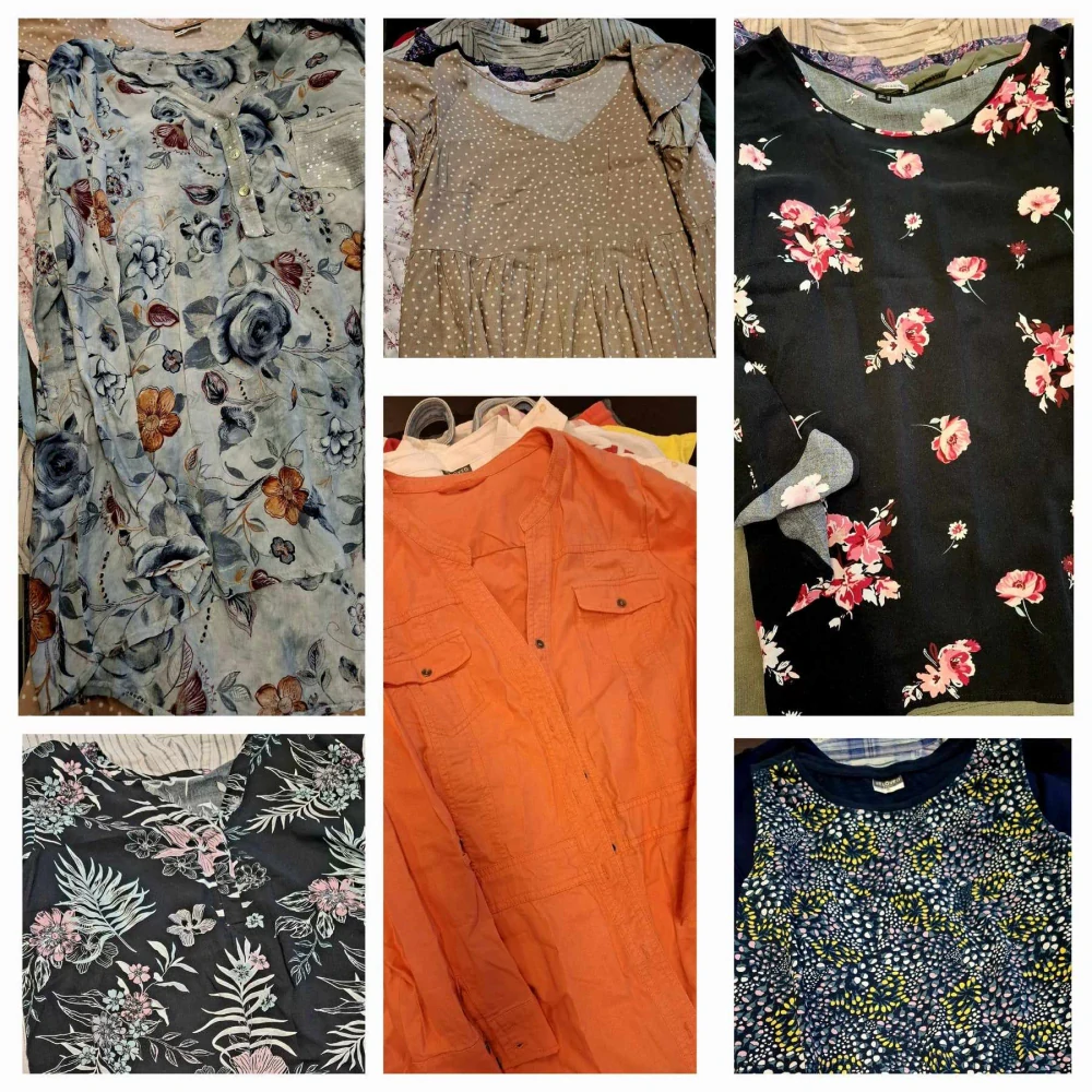 Balík 819, 6,7 Kg Nádherný dámský mix vel. XL a XXL, většina top stav, okrajově 1 jakost