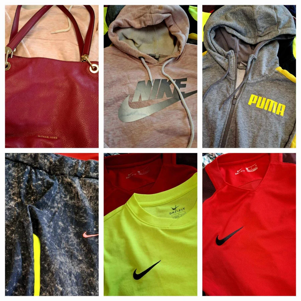 Balík 840, Značkový sport pro dospělé + jiné značky., Originál 10 kg,1,2 jak.