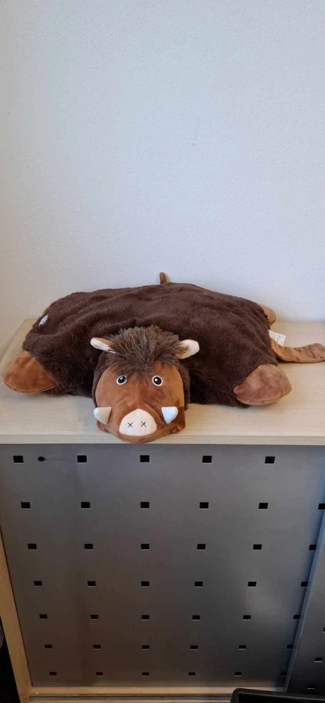 Hračka 934, 0,36 Kg, Polštářek, plyšák, divoké prase, pěkný stav, bez vad