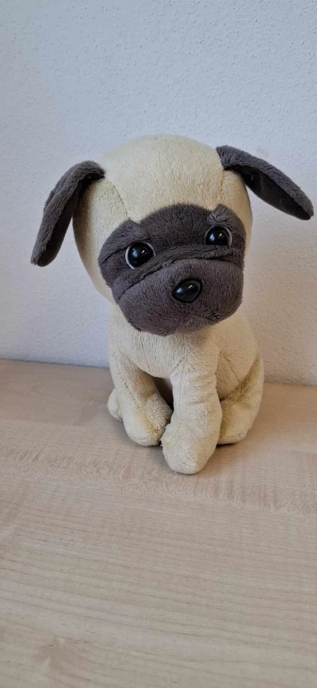 Balík 942, 0,14 Kg, Pejsek sedící hnědý čumák, 22 cm