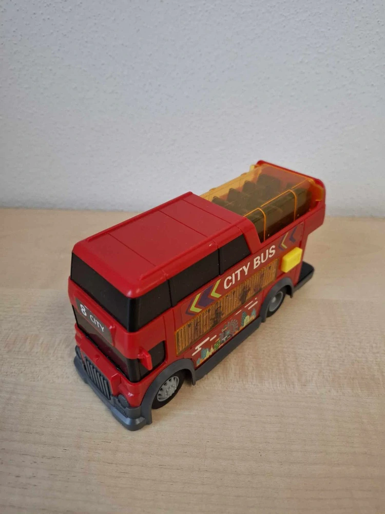 Hračka 1004, 0,14 Kg Hrající autobus, více hrané