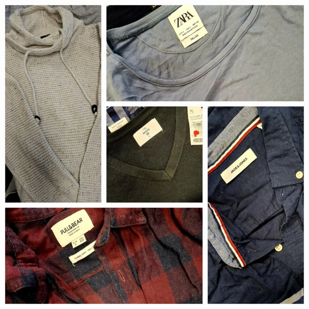 Balík 1194, 3,8 Kg, Pánský mix na praní velikost M,L,XL, 1 jakost , 14 ks
