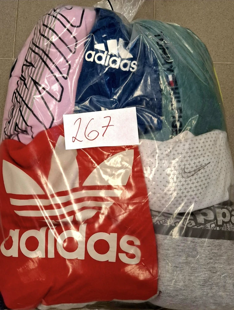 Balík 267/25, Značkový sport pro dospělé a děti + jiné značky., Originál 5 kg,1,2 jak.