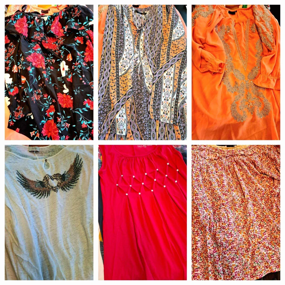 Balík 514/25 – 5,5 Kg | Dámská trička a tílka na léto | Výběrový secondhand | 1. jakost + cream | 37 ks | Velikosti S–XXXL