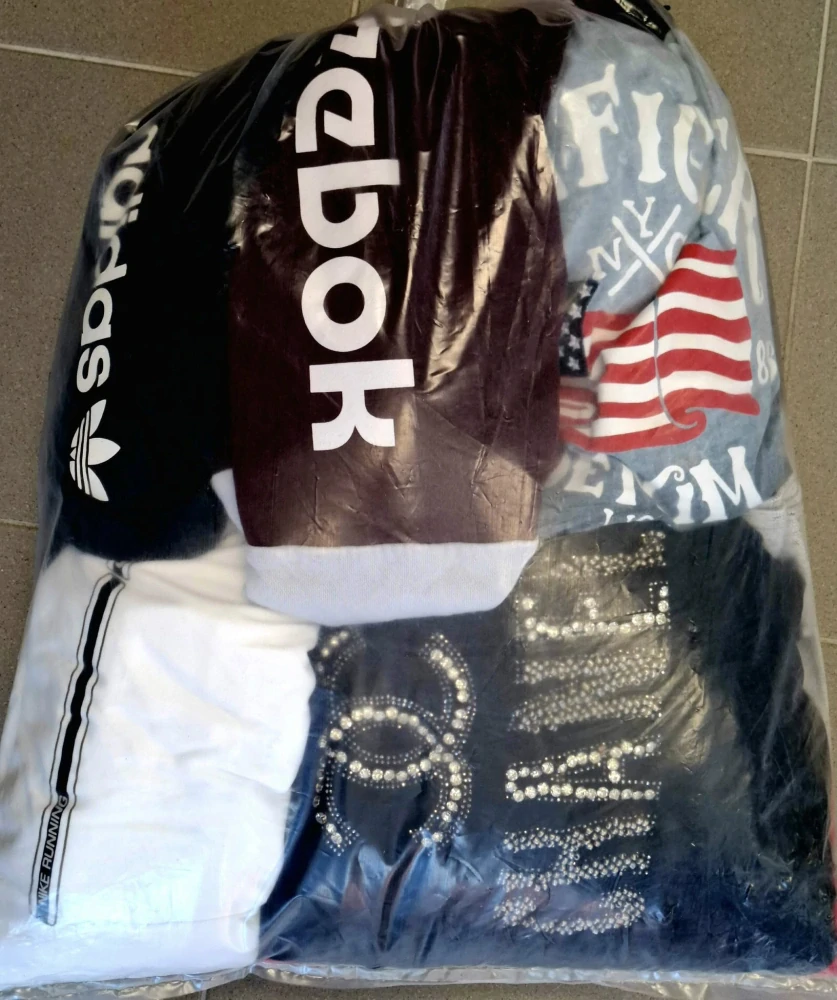 Balík 582/25, Značkový sport pro dospělé a děti + jiné značky., Originál 5 kg,1,2 jak.