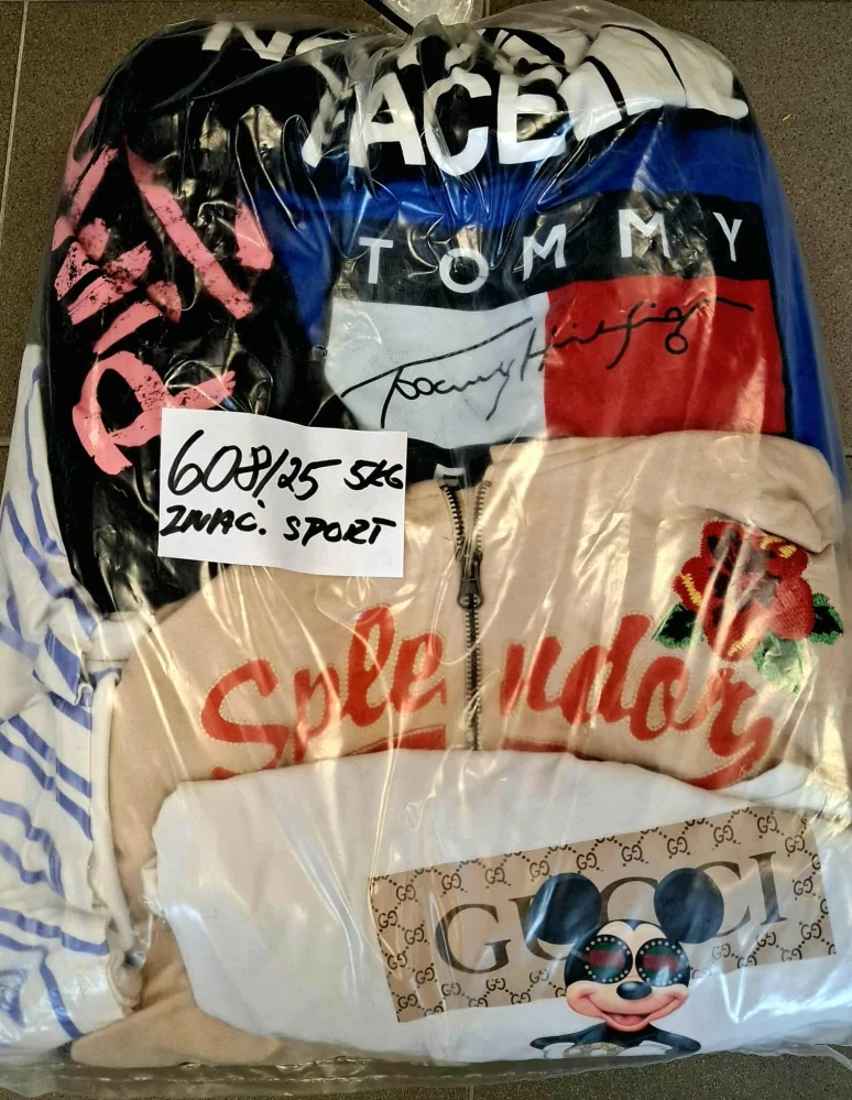 Balík 608/25, Značkový sport pro dospělé a děti + jiné značky., Originál 5 kg,1,2 jak.