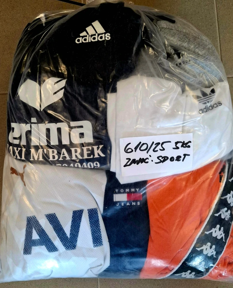Balík 610/25, Značkový sport pro dospělé a děti + jiné značky., Originál 5 kg,1,2 jak.