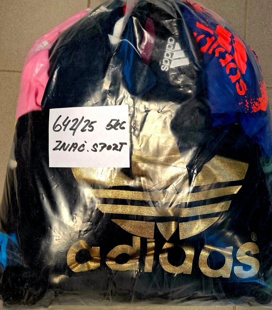 Balík 642/25, Značkový sport pro dospělé a děti + jiné značky., Originál 5 kg,1,2 jak.