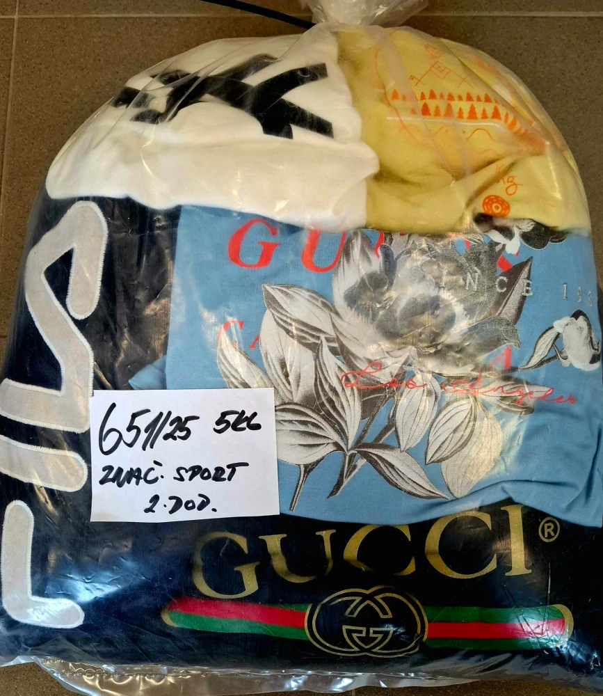 Balík 651/25, Značkový sport pro dospělé a děti + jiné značky., Originál 5 kg,1,2 jak., 2 DODAVATEL