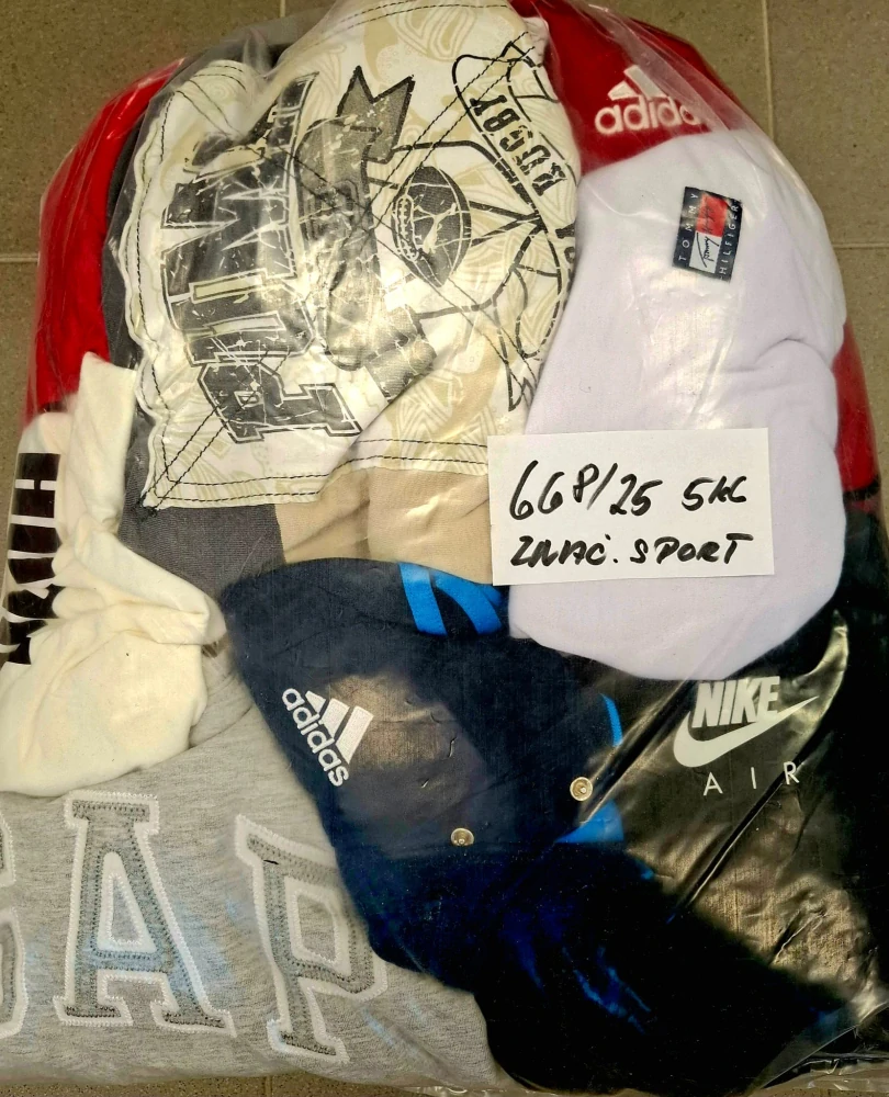 Balík 668/25, Značkový sport pro dospělé a děti + jiné značky., Originál 5 kg,1,2 jak.