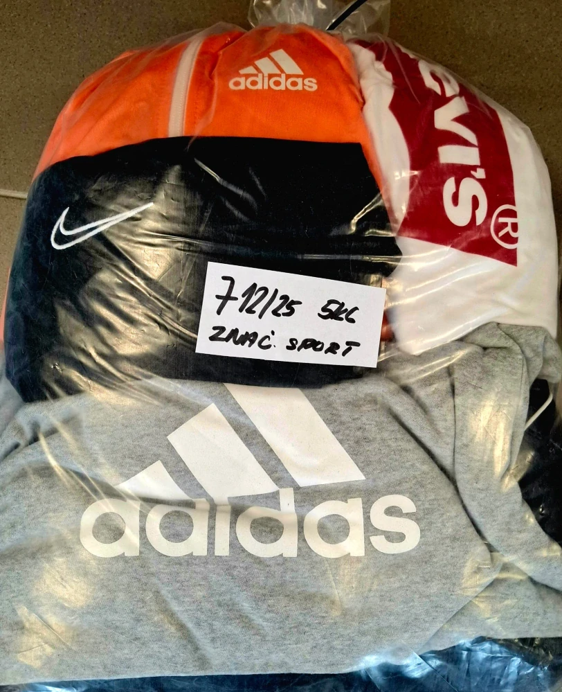 Balík 712/25, Značkový sport pro dospělé a děti + jiné značky., Originál 5 kg,1,2 jak.