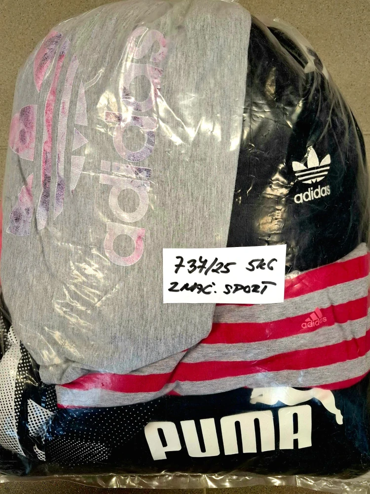 Balík 737/25, Značkový sport pro dospělé a děti + jiné značky., Originál 5 kg,1,2 jak., 2 DODAVATEL