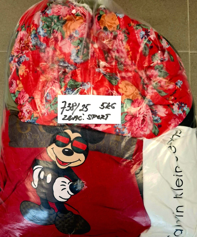 Balík 738/25, Značkový sport pro dospělé a děti + jiné značky., Originál 5 kg,1,2 jak., 2 DODAVATEL
