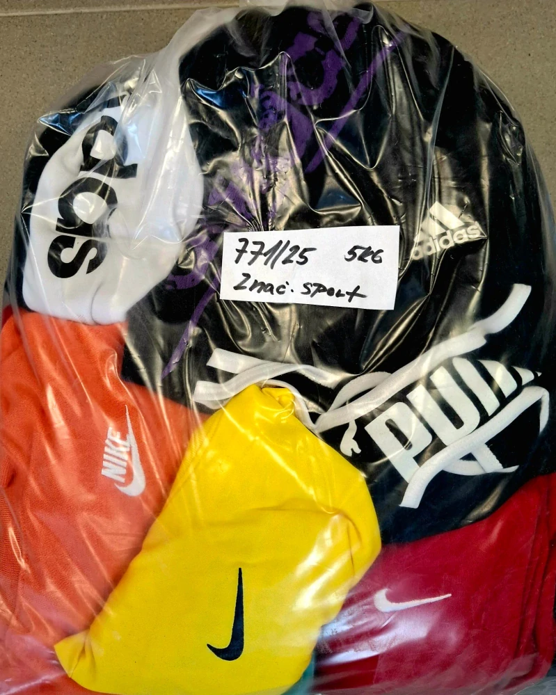 Balík 771/25, Značkový sport pro dospělé a děti + jiné značky., Originál 5 kg,1,2 jak.