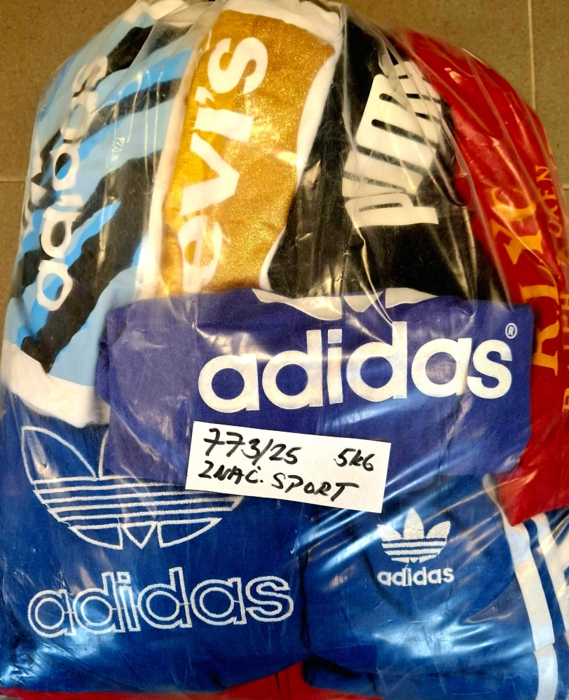 Balík 773/25, Značkový sport pro dospělé a děti + jiné značky., Originál 5 kg,1,2 jak.