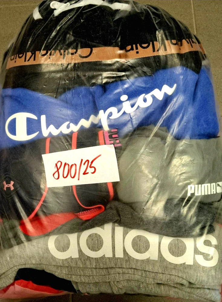 Balík 800/25, Značkový sport pro dospělé a děti + jiné značky., Originál 5 kg,1,2 jak.