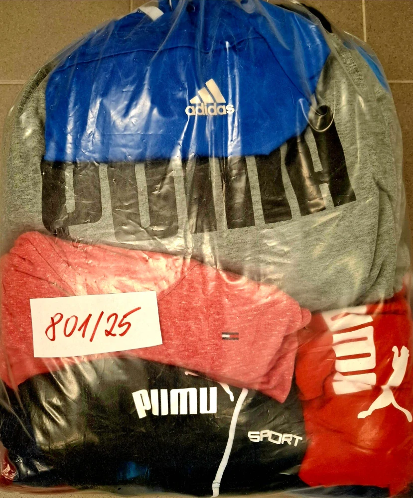 Balík 801/25, Značkový sport pro dospělé a děti + jiné značky., Originál 5 kg,1,2 jak.