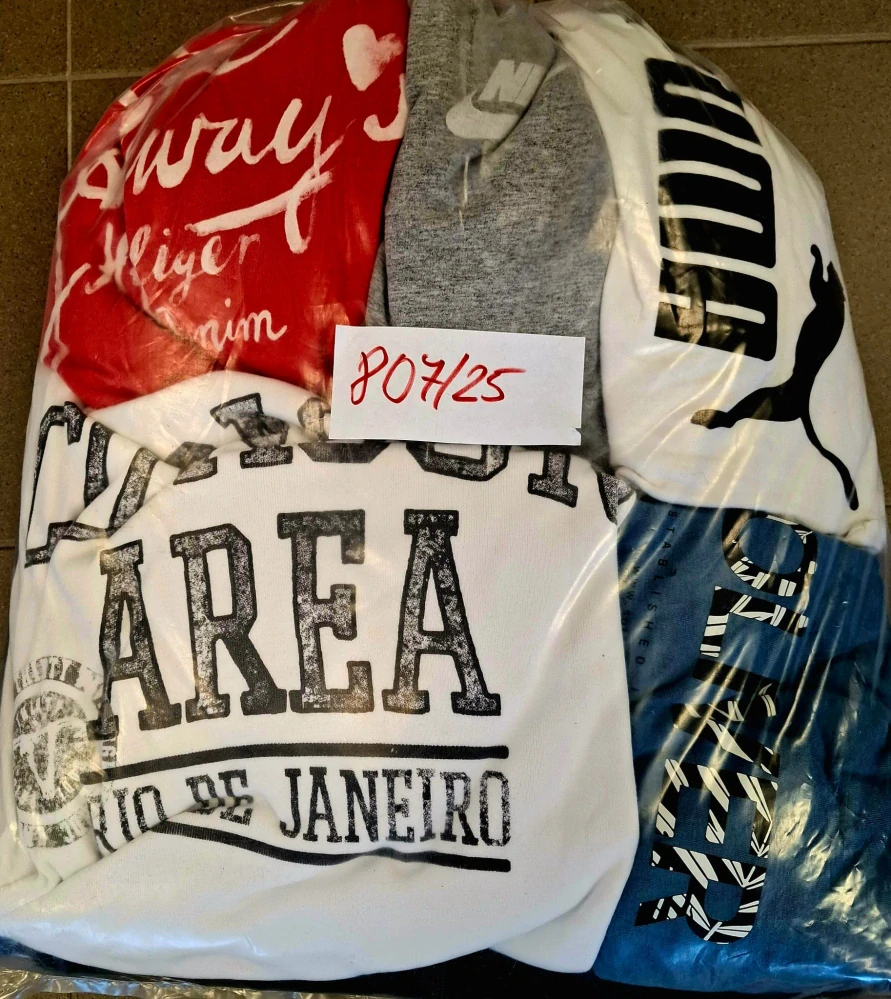 Balík 807/25, Značkový sport pro dospělé a děti + jiné značky., Originál 5 kg,1,2 jak.