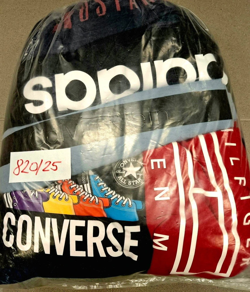 Balík 820/25, Značkový sport pro dospělé a děti + jiné značky., Originál 5 kg,1,2 jak.