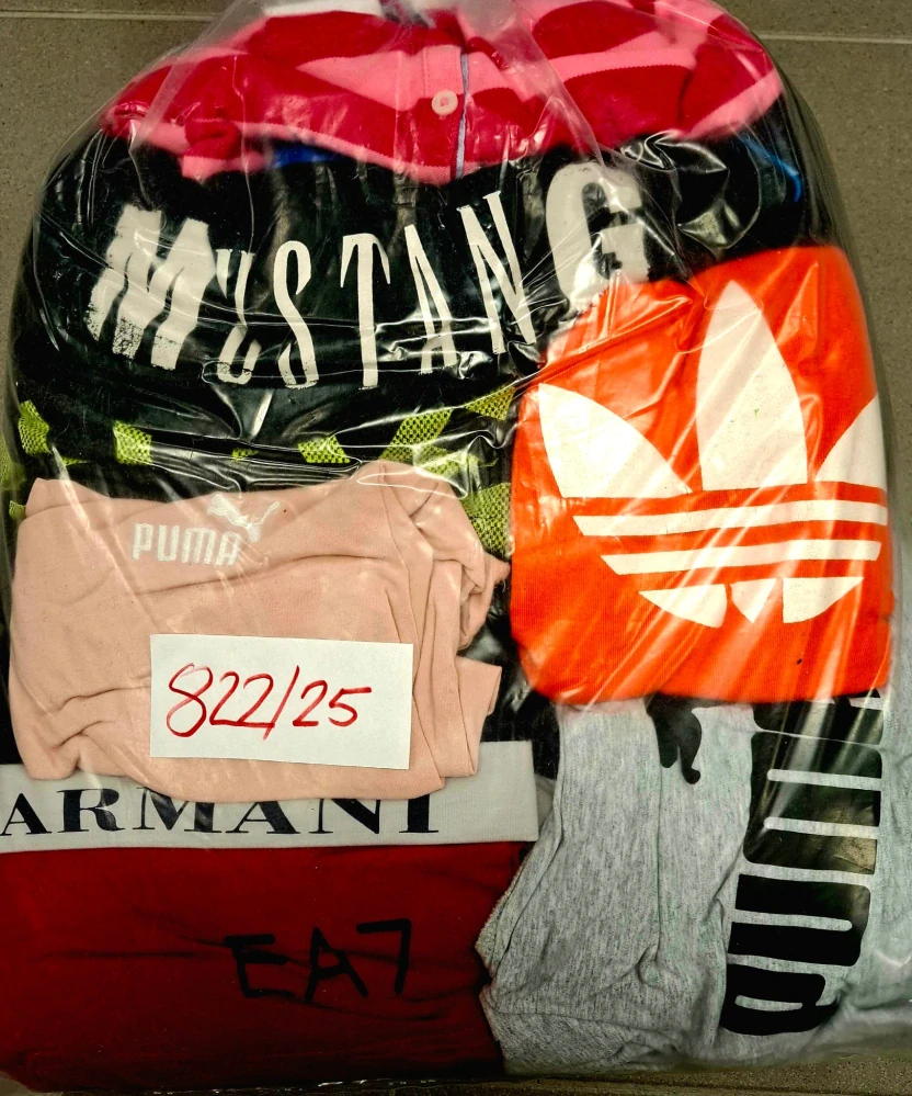 Balík 822/25, Značkový sport pro dospělé a děti + jiné značky., Originál 5 kg,1,2 jak.
