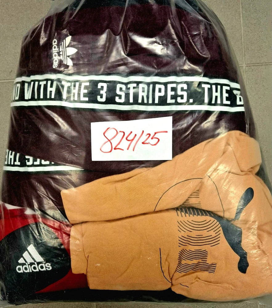 Balík 824/25, Značkový sport pro dospělé a děti + jiné značky., Originál 5 kg,1,2 jak.