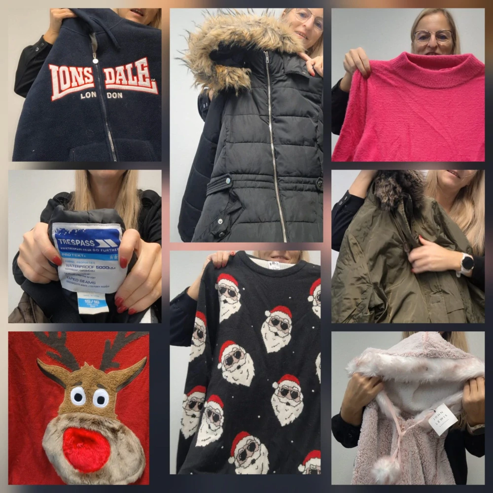 Balík 839/25 – 18 Kg – Teplý zimní mix dámský, okrajově pánský – 1. jakost, okr. 2. jakost – Anglie