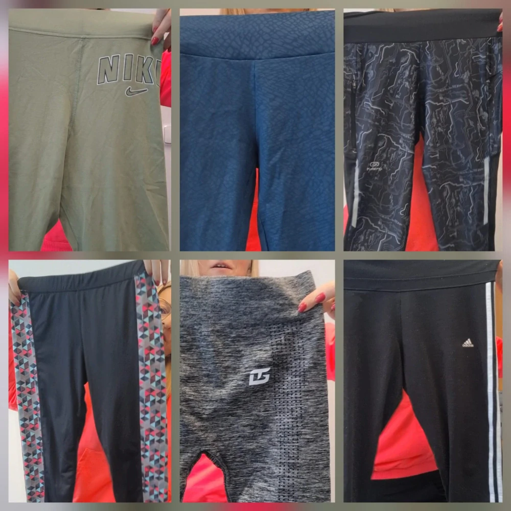 Balík 858/25 – 4 Kg – Dámské sportovní legíny – 1. jakost , velikost S a M