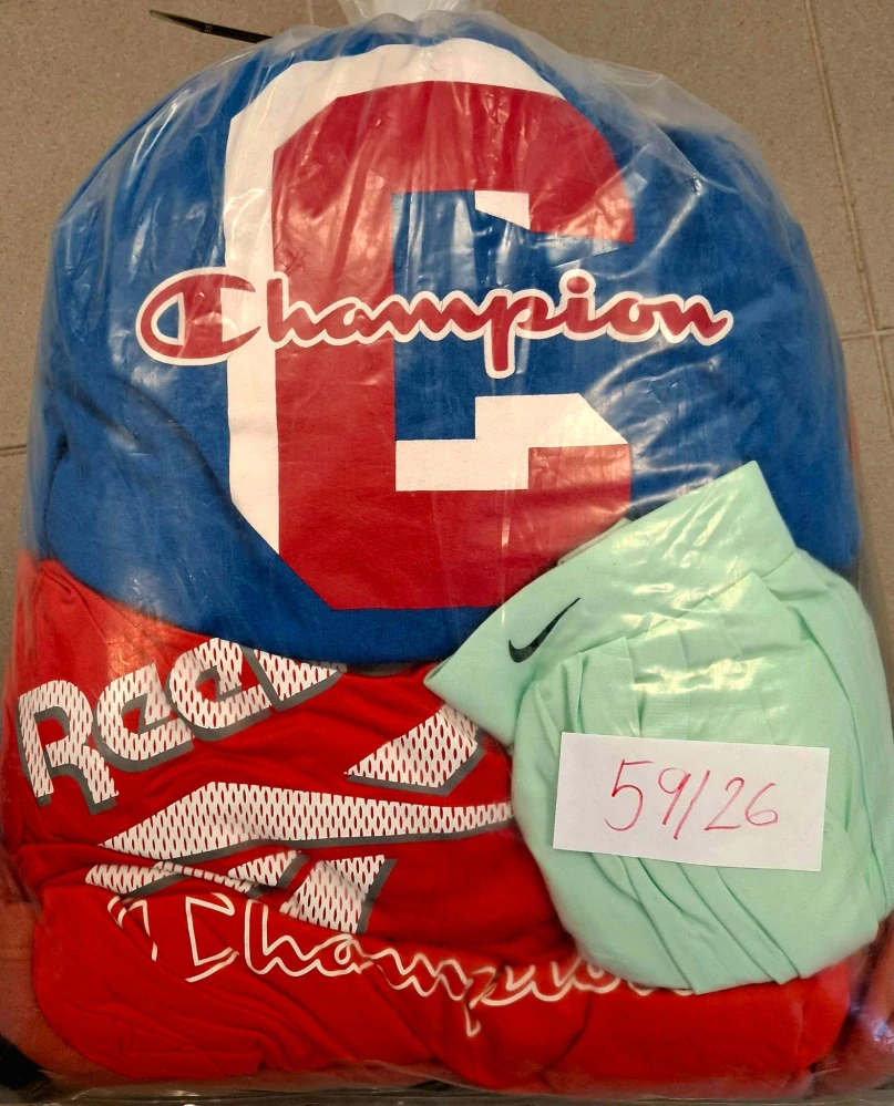 Balík 59/26, Značkový sport pro dospělé a děti + jiné značky., Originál 5 kg,1,2 jak.