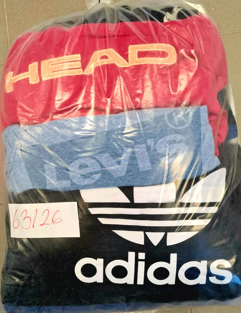 Balík 63/26, Značkový sport pro dospělé a děti + jiné značky., Originál 5 kg,1,2 jak.