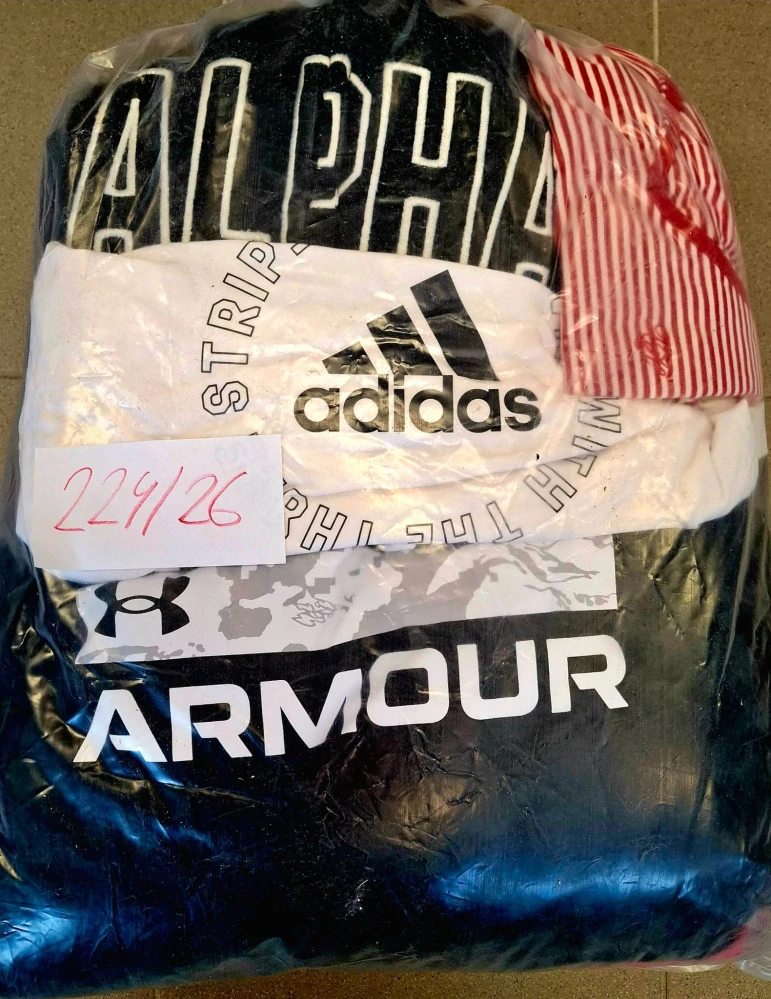 Balík 224/26, Značkový sport pro dospělé a děti + jiné značky., Originál 5 kg,1,2 jak.