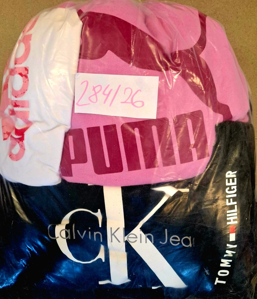 Balík 284/26, Značkový sport pro dospělé a děti + jiné značky., Originál 5 kg,1,2 jak.