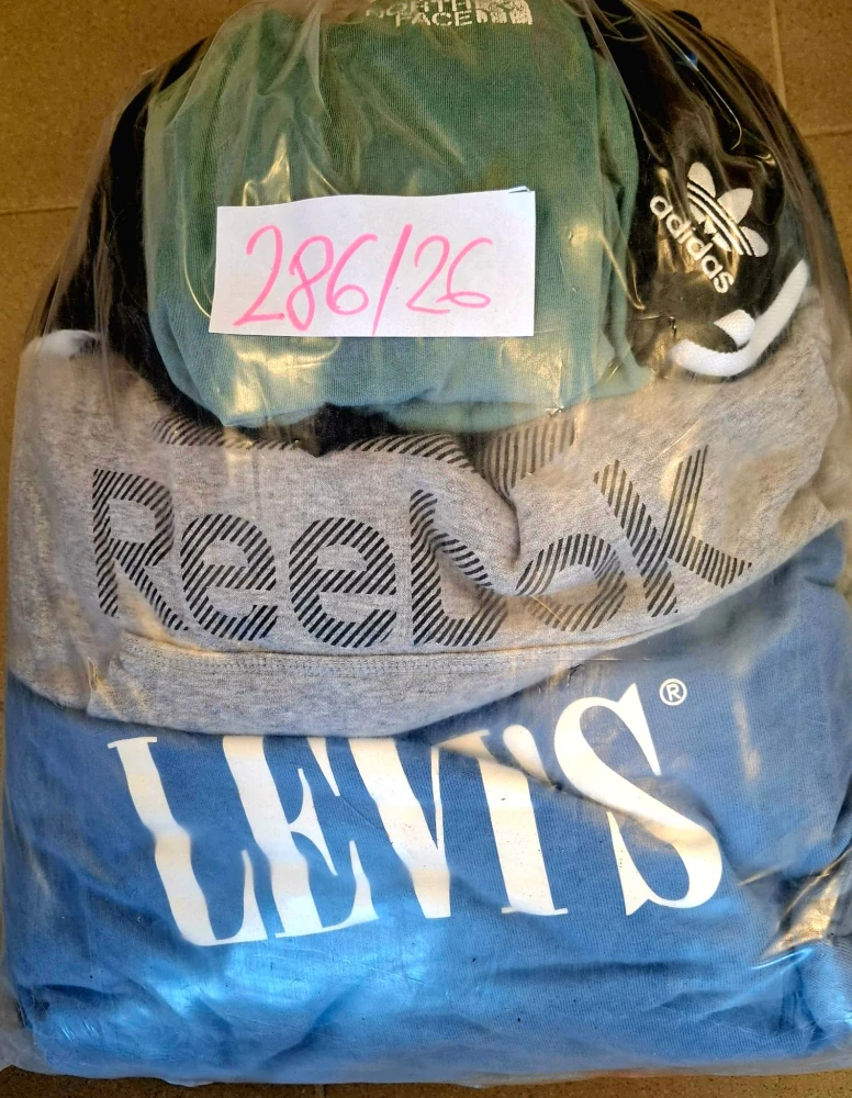 Balík 286/26, Značkový sport pro dospělé a děti + jiné značky., Originál 5 kg,1,2 jak.
