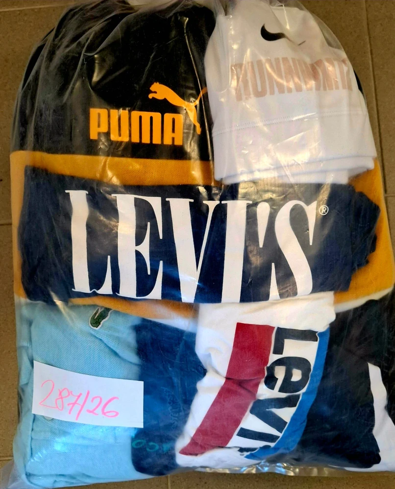 Balík 287/26, Značkový sport pro dospělé a děti + jiné značky., Originál 5 kg,1,2 jak.