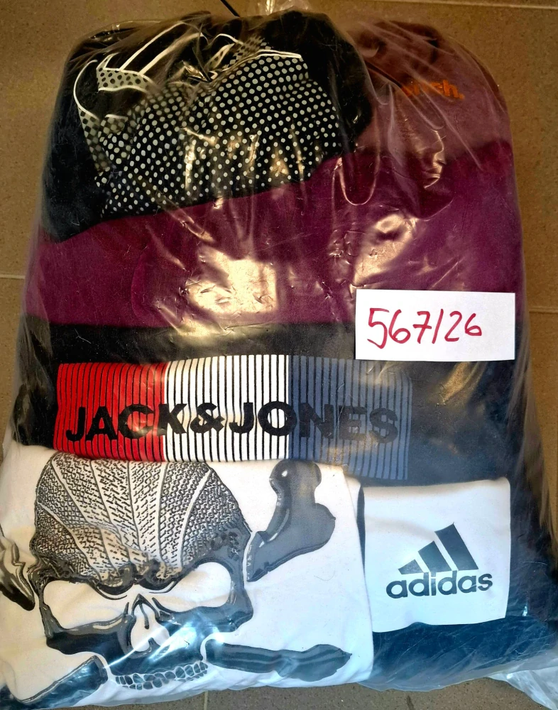 Balík 567/26, Značkový sport pro dospělé a děti + jiné značky., Originál 5 kg,1,2 jak.