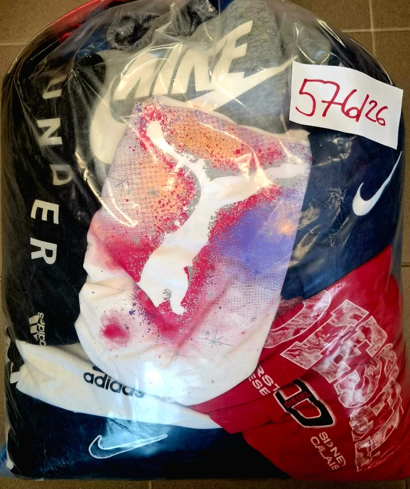 Balík 576/26, Značkový sport pro dospělé a děti + jiné značky., Originál 5 kg,1,2 jak.