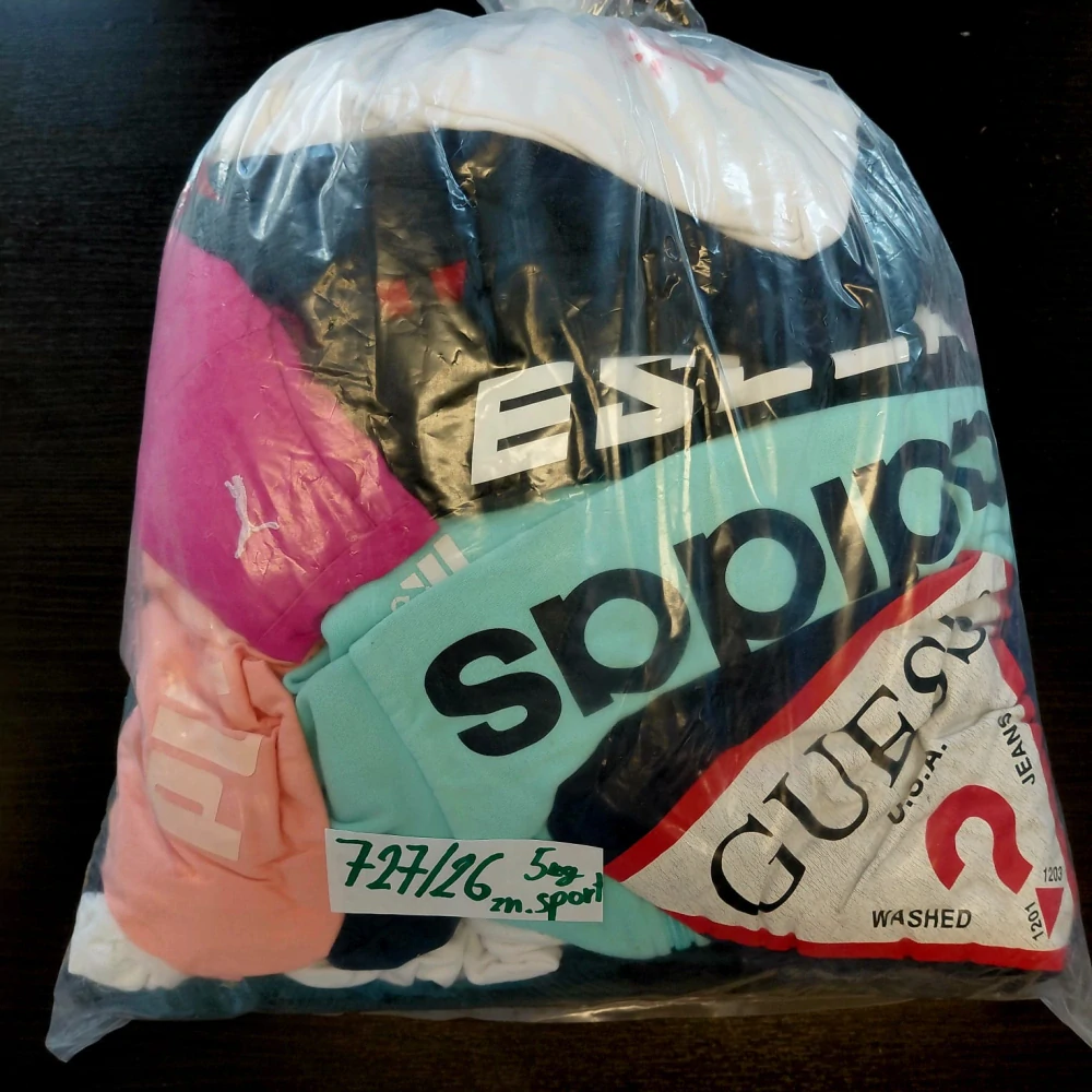 Balík 727/26, Značkový sport pro dospělé a děti + jiné značky., Originál 5 kg,1,2 jak.