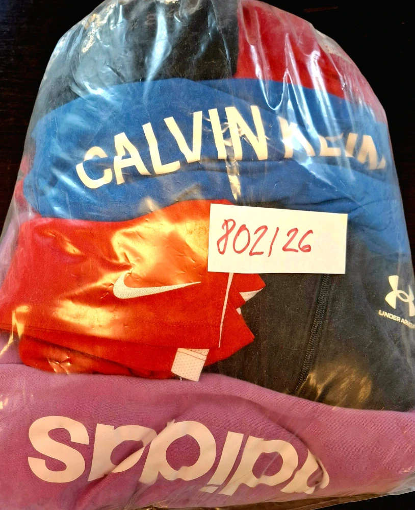 Balík 802/26, Značkový sport pro dospělé a děti + jiné značky., Originál 5 kg,1,2 jak.