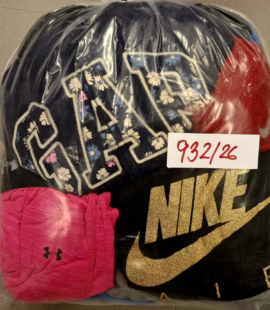 Balík 932/26, Značkový sport pro dospělé a děti + jiné značky., Originál 5 kg,1,2 jak.