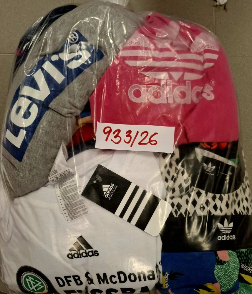 Balík 933/26, Značkový sport pro dospělé a děti + jiné značky., Originál 5 kg,1,2 jak.