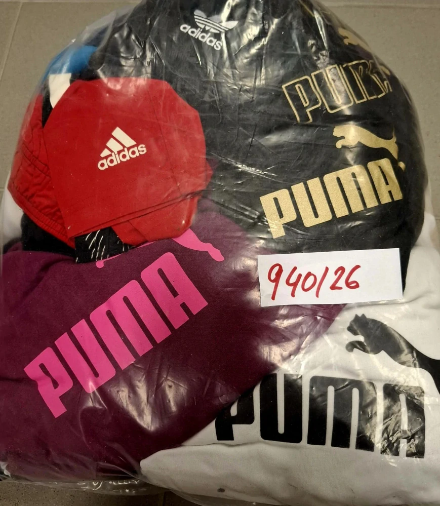 Balík 940/26, Značkový sport pro dospělé a děti + jiné značky., Originál 5 kg,1,2 jak.
