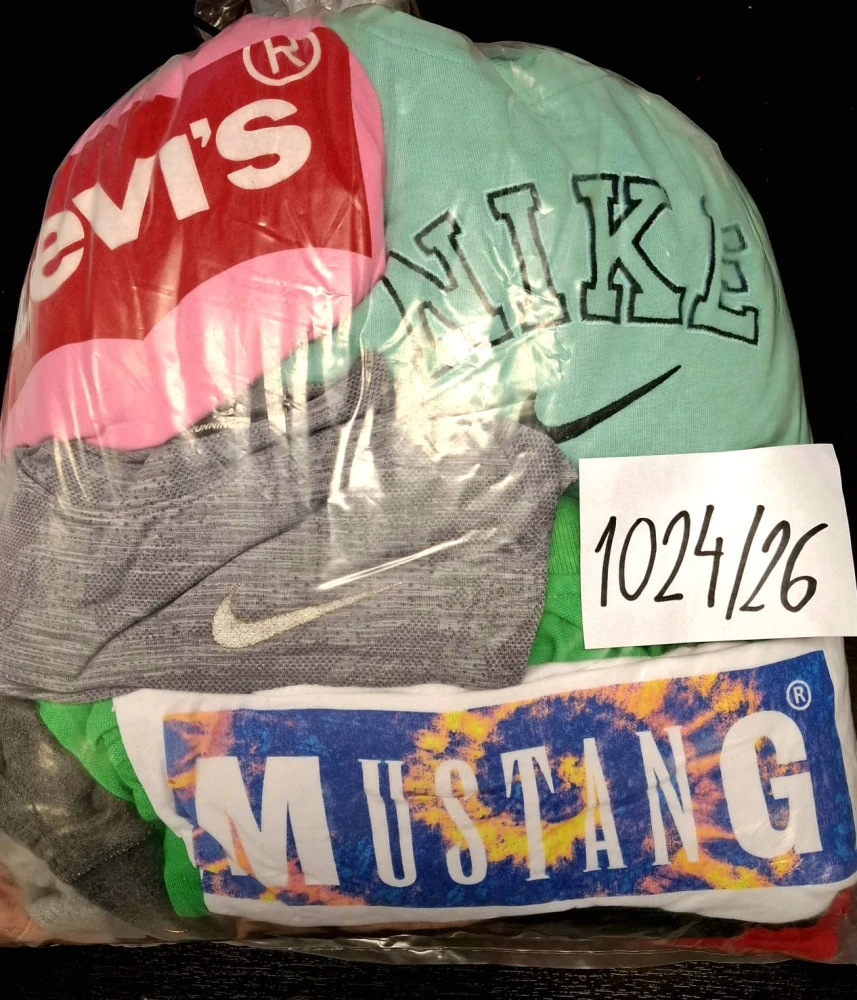 Balík 1024/26, Značkový sport pro dospělé a děti + jiné značky., Originál 5 kg,1,2 jak.