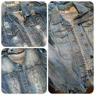 5 Kg Jeansové bundy pro dospělé, 1 jakost