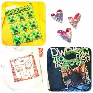 Balík 954, 5 kg, Výběrová dětská trička dl. rukáv, tílka, 1 jak.+cream