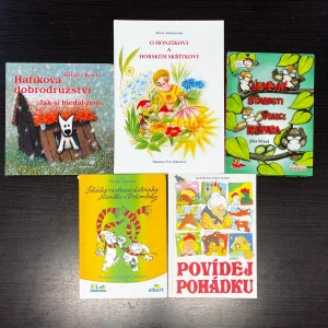 Balík 976, 1,88 Kg, Knížky - mix pro děti, 5 Ks