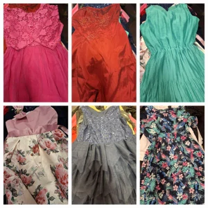 Balík 1163, Dívčí sváteční oblečení, 5 kg, 1 jak.+cream