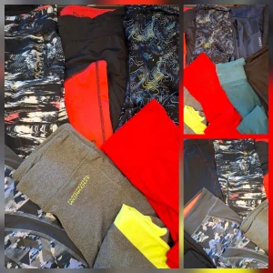 Balík 188/26, 2,7 kg, dámské sportovní legíny (vel. M), cca 16 ks, 1. jakost