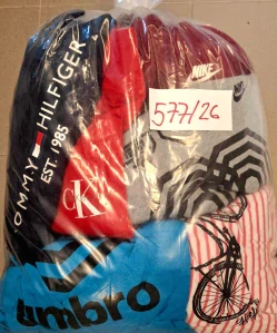 Balík 577/26, Značkový sport pro dospělé a děti + jiné značky., Originál 5 kg,1,2 jak.