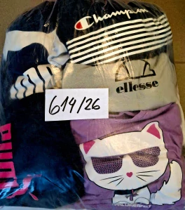 Balík 614/26, Značkový sport pro dospělé a děti + jiné značky., Originál 5 kg,1,2 jak.
