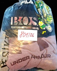 Balík 801/26, Značkový sport pro dospělé a děti + jiné značky., Originál 5 kg,1,2 jak.